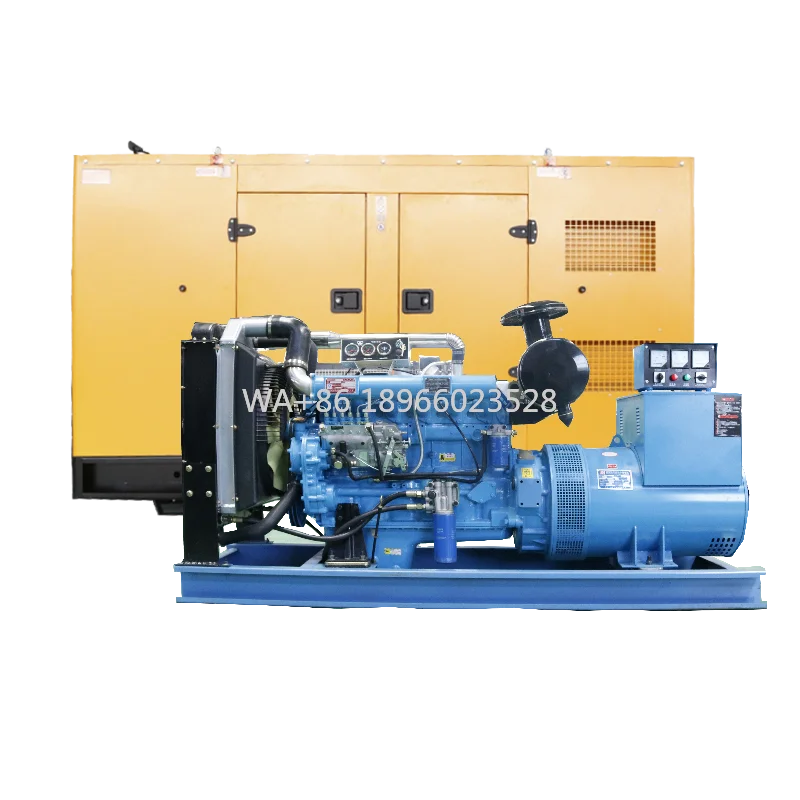 Leiteng 100KW 125Kva Portable Silent Type 220v Three Phase Diesel Generator