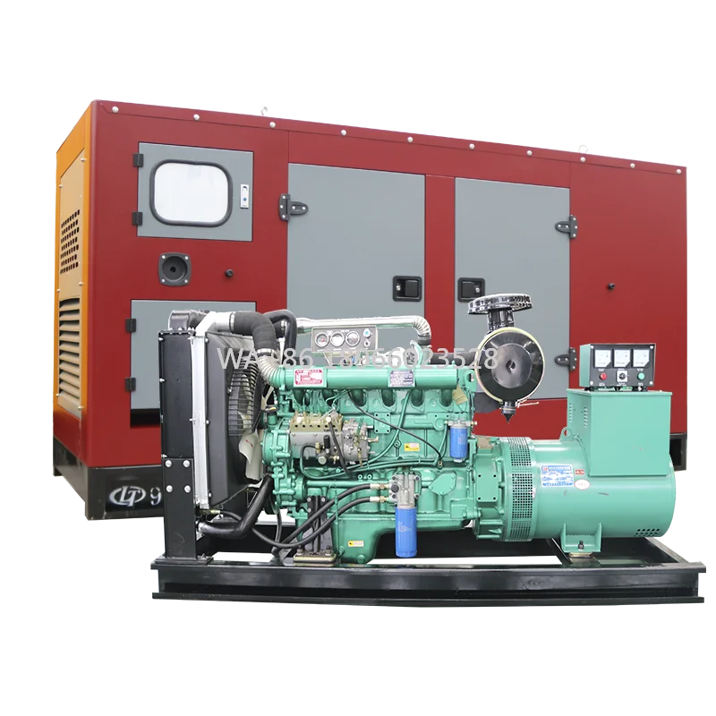 Leiteng 100KW 125Kva Portable Silent Type 220v Three Phase Diesel Generator