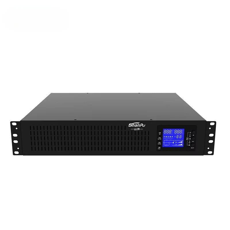 Rack Mount Single Phase Online UPS 1KVA 2KVA 3KVA Uninterruptible Power Supply Double Conversion Online Ups