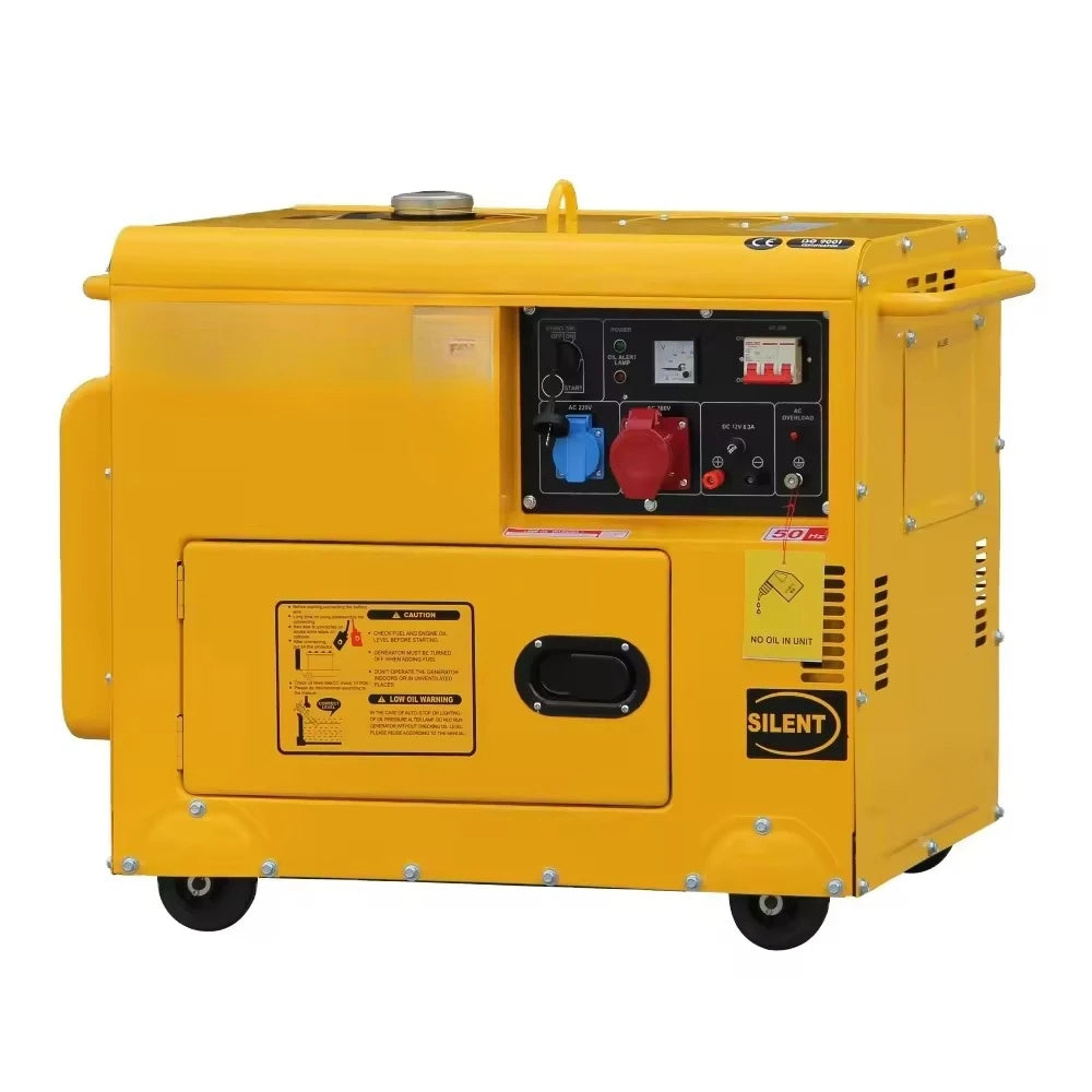 5kw 6kw 7kw 8kw Generator Diesel Electrostatic Generator Price Portable Silent Electric Diesel Generators