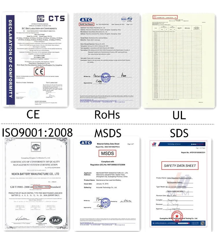 Solar Panel Energy Storage MF VRLA Rechargeable Gel 12v 100ah Valve Regulated Lead Acid Battery