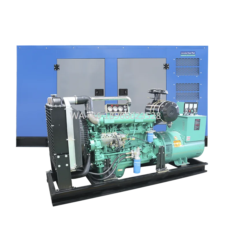 Leiteng 100KW 125Kva Portable Silent Type 220v Three Phase Diesel Generator