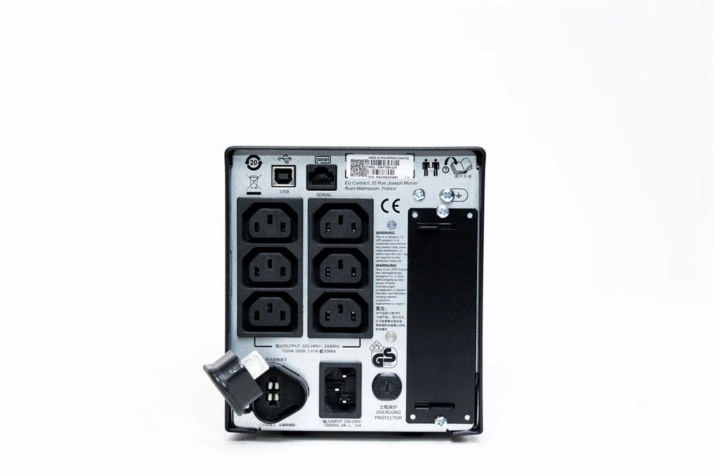 Tower Smart UPS Uninterruptible Power Supply APCAPC SMT750I-CH  Smart-UPS SMT,750VA 500W Online Interactive