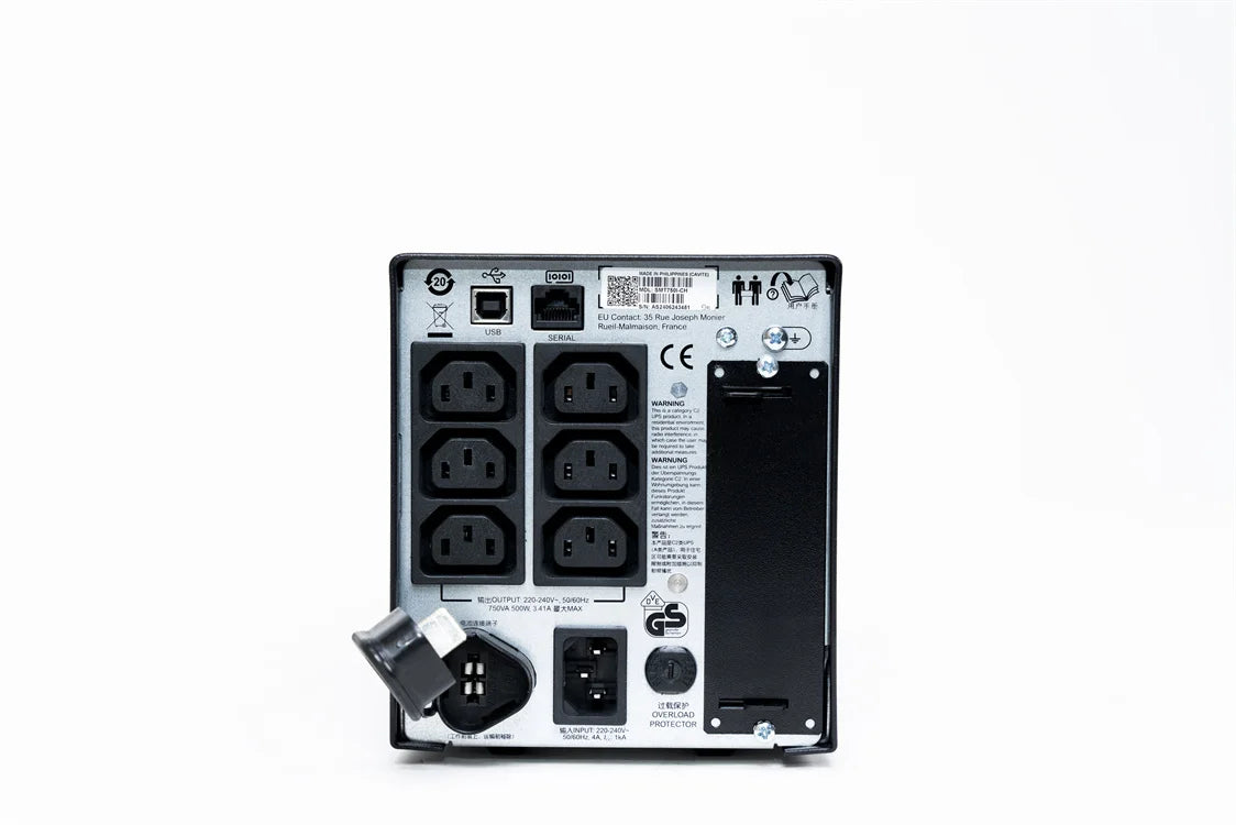 Tower Smart UPS Uninterruptible Power Supply APCAPC SMT750I-CH  Smart-UPS SMT,750VA 500W Online Interactive