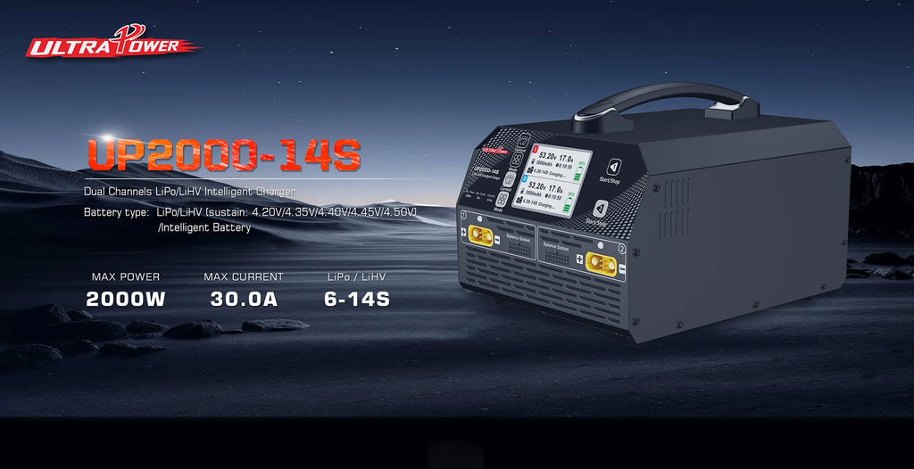 Ultra PowerUP2000-14S Universal AC High Power Charger 4.5V High Voltage