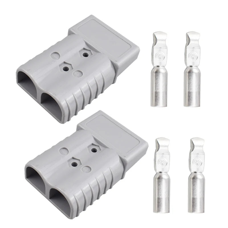 2/4/6/PCS For Anderson Connector Plug Car Battery Quick Connect Disconnect Power 50A 120A 175A 350A 600V Plug With dust cover
