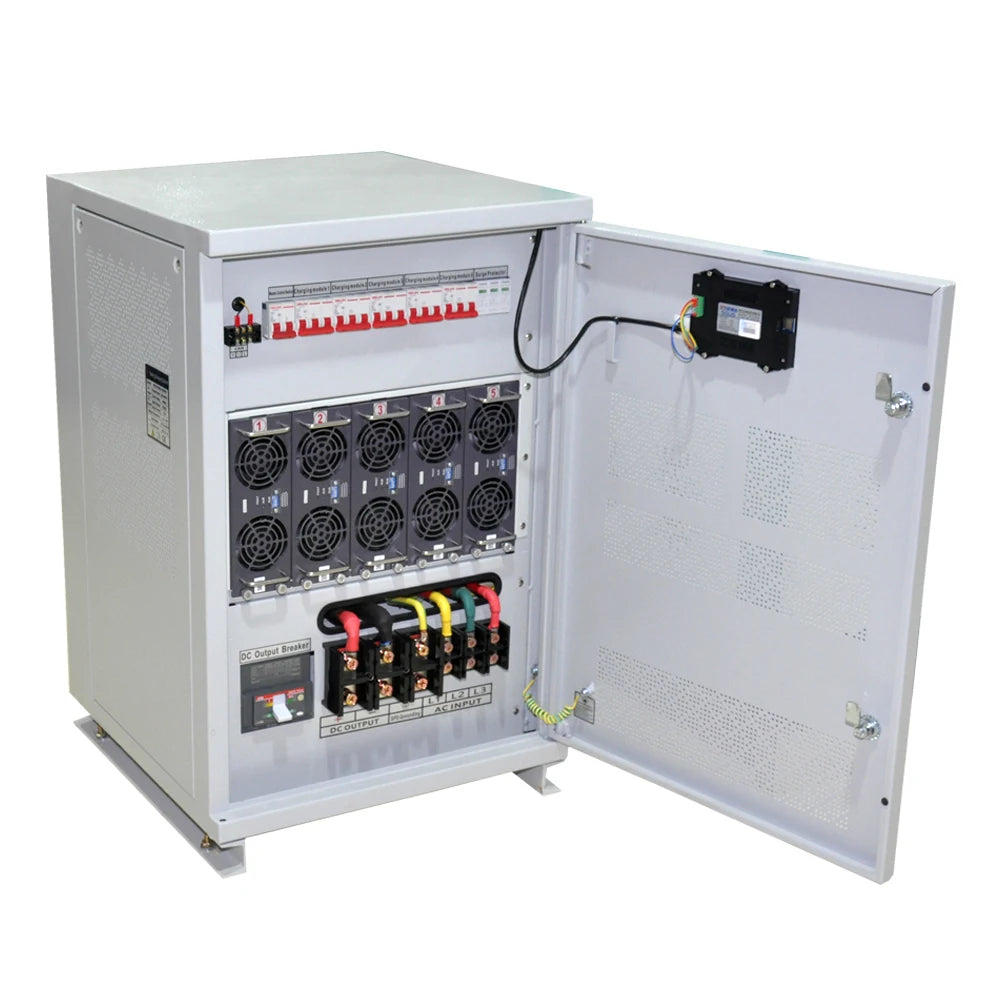 21kW Rectifier AC to DC Power Supply IGBT Battery Charger for Lead Acid and Lithium Battery Charging 60A