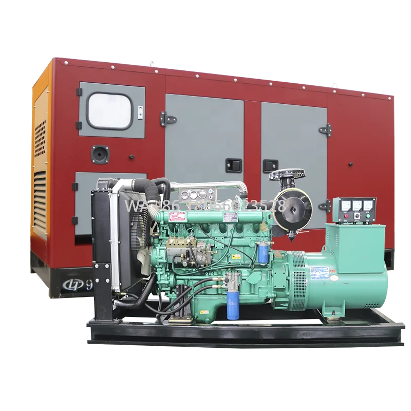 Leiteng 100KW 125Kva Portable Silent Type 220v Three Phase Diesel Generator
